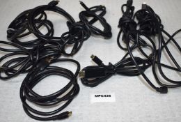 10 x HDMI to Mini HDMI Monitor Cables - Ref: MPC436 CF - CL678 - Location: Altrincham WA14This lot