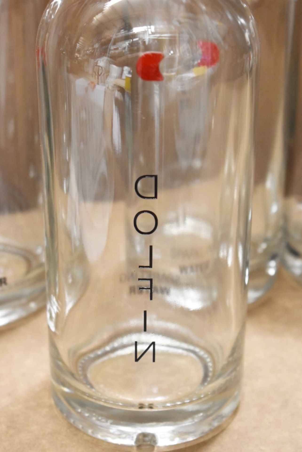 23 x Dolfin Glass Water Bottles With Glass Bottle Caps - Approx Bottle Height 28 cms - Ideal For - Image 2 of 12