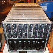 1 x HP BladeSystem c7000 Enclsosure - Hard Disk Drives Removed - Ref: MPC WH2 - CL011 - Location: