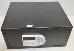 1 x Safeguard M-Plus Hotel Safe - Dimensions: L 430 x H200 x W350 mm - Unused With Original Box