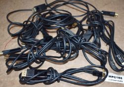 10 x Choetech Displayport to Type C Monitor Cables - Ref: MPC188 P1 - CL678 - Location: Altrincham