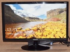 1 x Samsung 24 Inch FHD Games LED Computer Monitor  - Model S24D330 - Includes Power Cable - Ref: