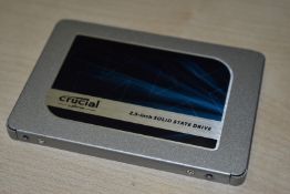 1 x Crucial MX500 500GB SSD Hard Drive - Ref: MPC522 OF - CL678 - Location: Altrincham WA14This