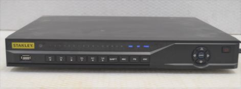 1 x Stanley Stand Alone digital Video Recorder - 8 Channel DVR - Model: Stand DVR - Includes Power
