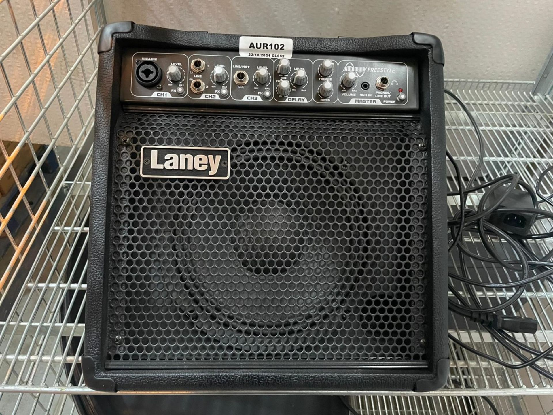 1 x Laney  AH - Freestyle Battery Powered Multi Instrument Amplifier - RRP £150.00 - Ref: AUR102 -