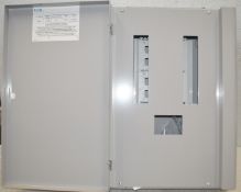 1 x Eaton MEM 125A 12 Way Triple Pole and Neutral 3 Phase Distribution Board Cabinet - CL011 -