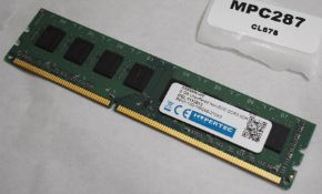 1 x Hypertec 8GB DDR3 Ram Module For Desktop Computers - 1 x 8GB Ram Module - 1600 MHz - Ref: MPC287