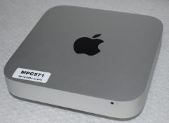 1 x Apple Mac Mini Featuring an Intel i7 3ghz Processor, 16gb Ram, 250gb SSD, Intel Iris Graphics