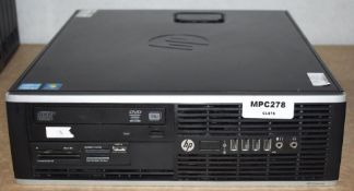 1 x HP Small Form Factor Desktop PC - Features an i5-2400 Processor and 8gb Ram - Hard Drive Removed