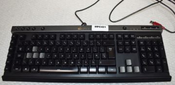 1 x Corsair Raptor K30 Wired Gaming Keyboard - Ref: MPC421 CE - CL678 - Location: Altrincham