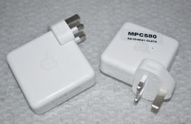 2 x Genuine Apple Type C Charger Plugs - Ref: MPC580 CG - CL678 - Location: Altrincham WA14More