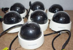 2 x Samsung SND-7061P Full HD Internal Network PoE Security CCTV Cameras - RRP £692 - Ref: MPC279 P1