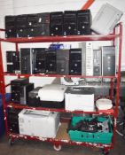 Large Assorted Collection of Computer Equipment to Include 19 x Desktop Computers, APC UPS, 5 x