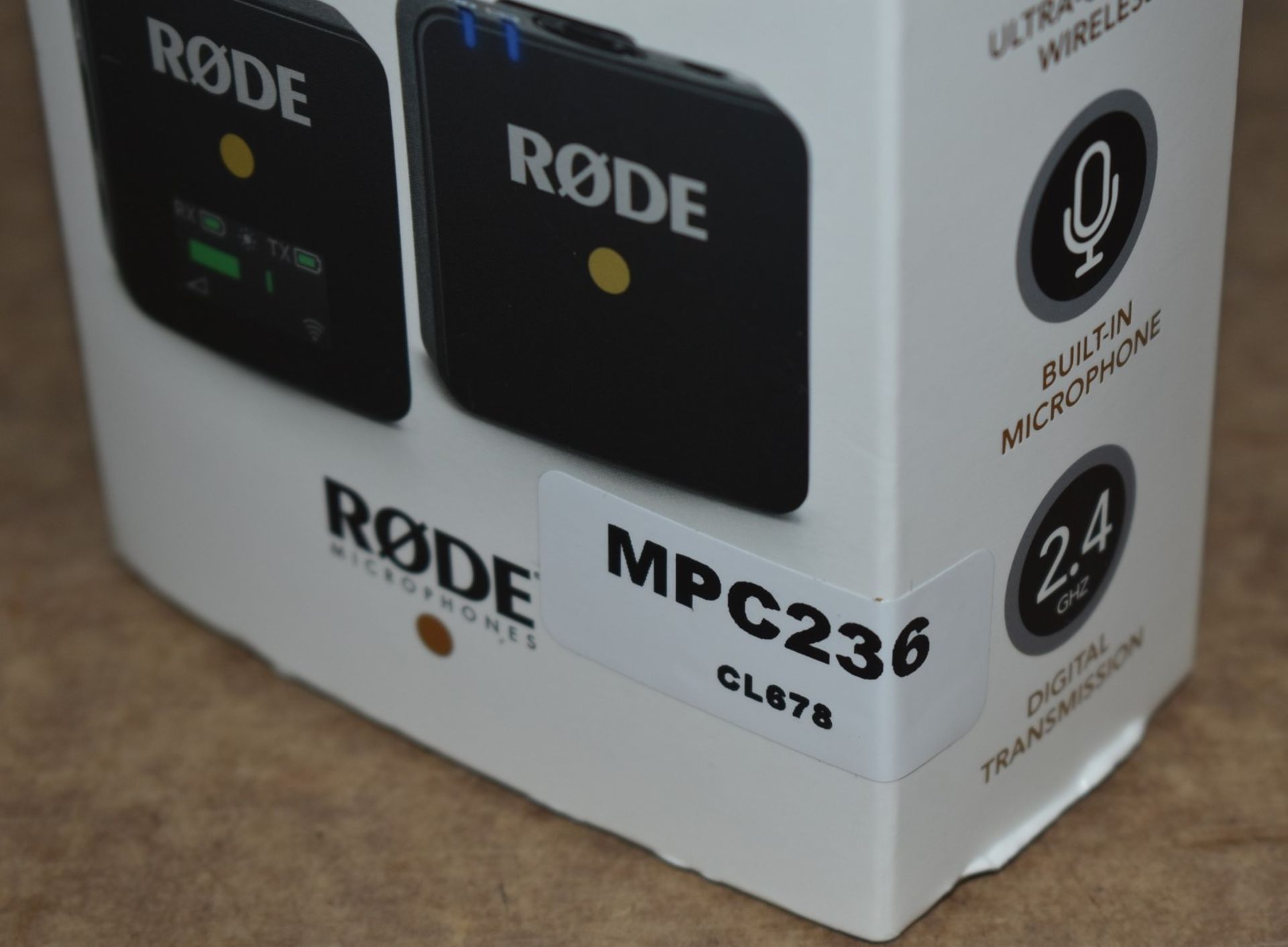 1 x Rode Wireless Go - Compact Wireless Microphone System - RRP £185 - Includes Original Box and - Image 6 of 6