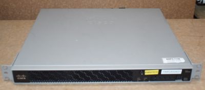 1 x Cisco ASA5512-X 1U Managed Firewall Device - Ref: MPC178 CA - CL678 - Location: Altrincham