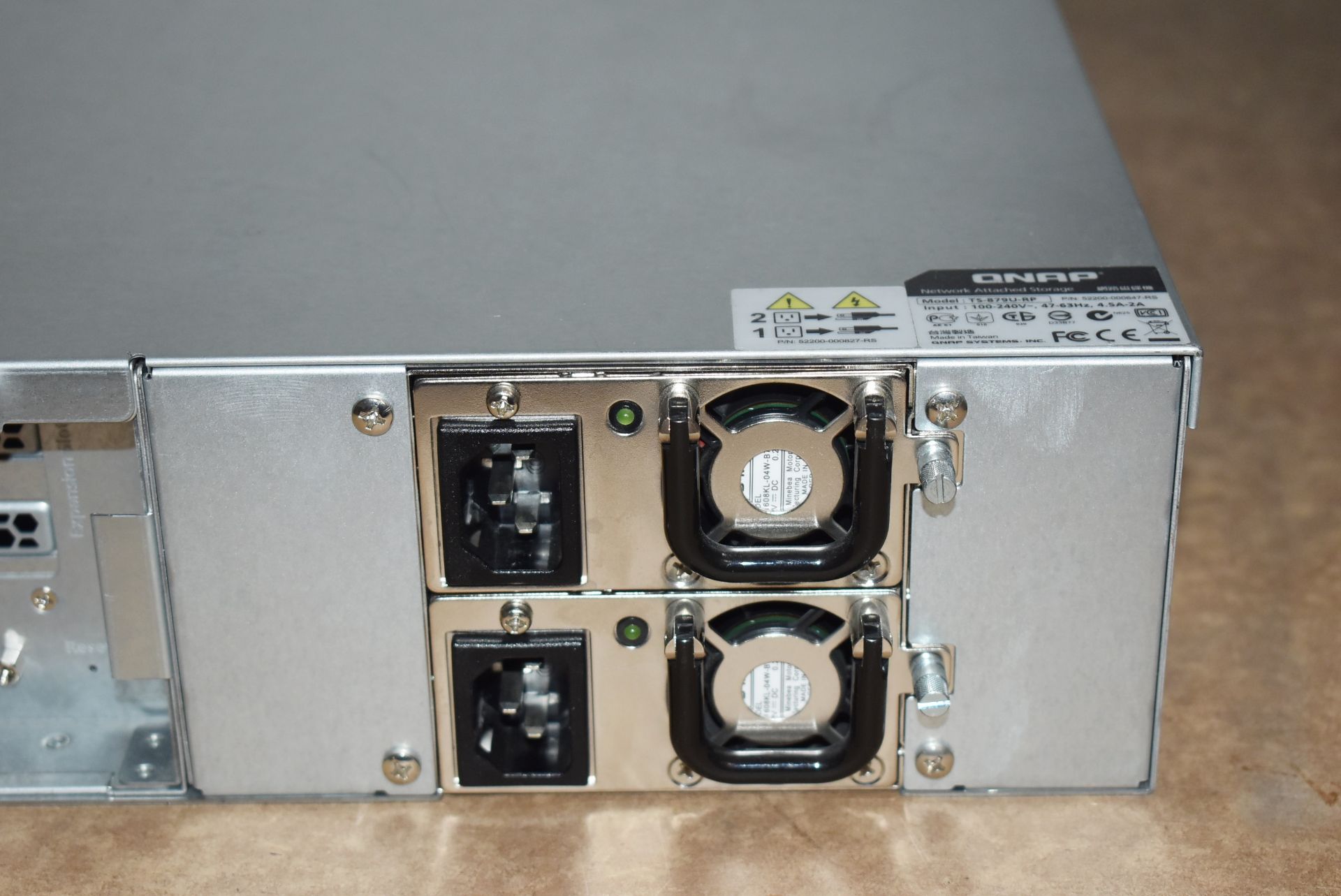 1 x QNAP 8 Bay 2u NAS Storage Device - Model TS-879U-RP - RRP £1,500 - Ref: MPC176 CA - CL678 - - Image 7 of 11