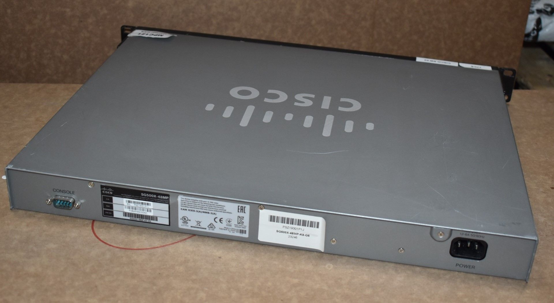 1 x Cisco SG500X-48MP 48-Port Gig Max PoE + 4-Port 10-Gig Stackable Managed Switch - RRP £2,499 - - Image 5 of 9