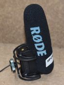 1 x Rode VideoMic Pro Shotgun Microphone - Suitable For Use With Video Cameras, DSLR Cameras and