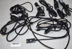 8 x HDMI to Mini DisplayPort Monitor Cables - Ref: MPC437 CF - CL678 - Location: Altrincham WA14This