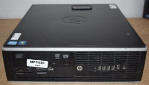 1 x HP Compaq 6200 Pro SFF Desktop PC - Features an Intel i5-24900 3.1Ghz Processor, 4gb Ram and