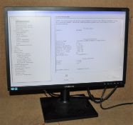 1 x Samsung 22 Inch Computer Monitor - Model S22E450 - Includes Power Cable - Ref: MPC228 CA - CL678