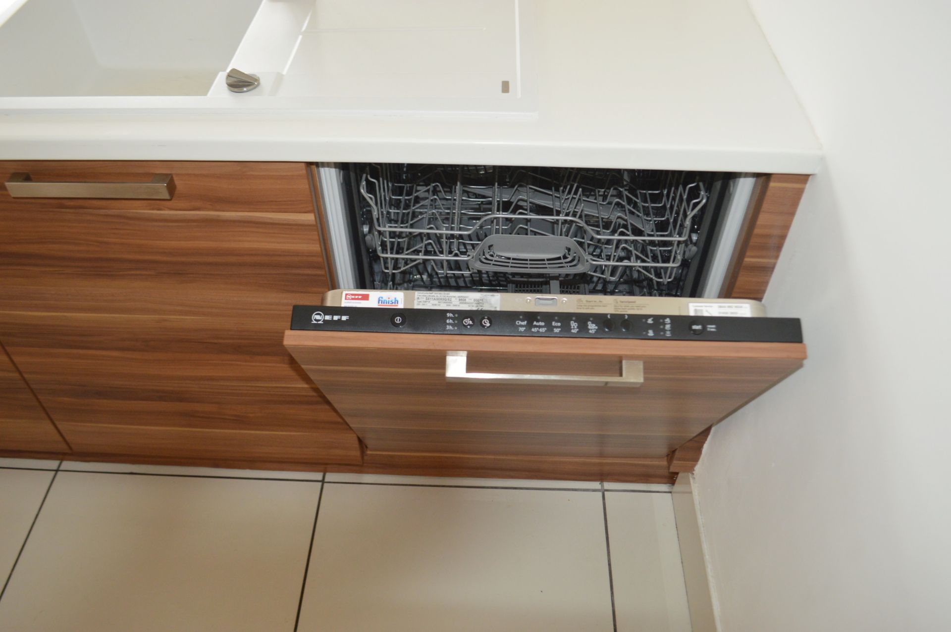 1 x Contemporary Bespoke Fitted Kitchen With Integrated Neff  Branded Appliances, Quartz Worktops - Image 39 of 52