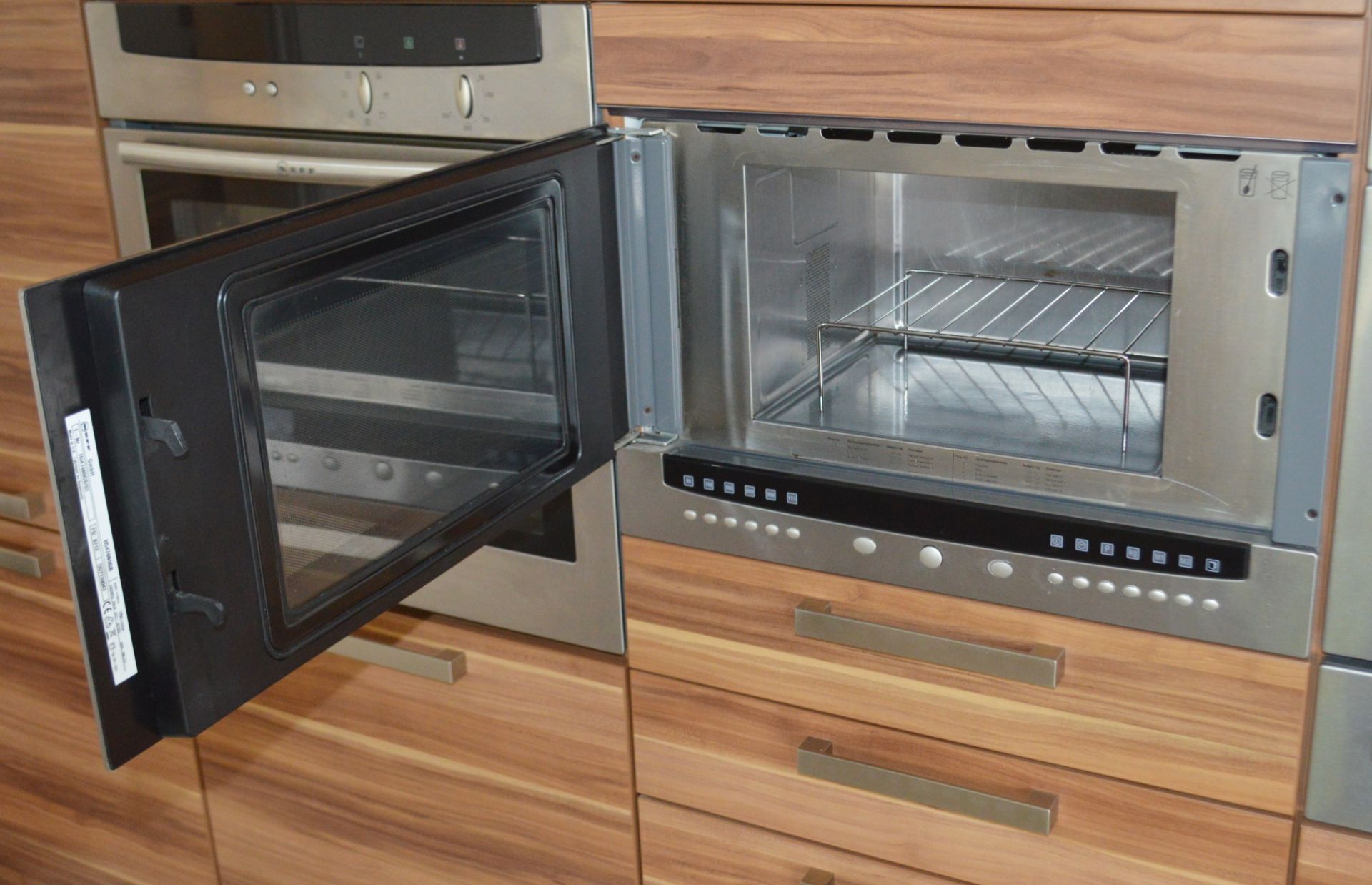 1 x Contemporary Bespoke Fitted Kitchen With Integrated Neff  Branded Appliances, Quartz Worktops - Image 13 of 52