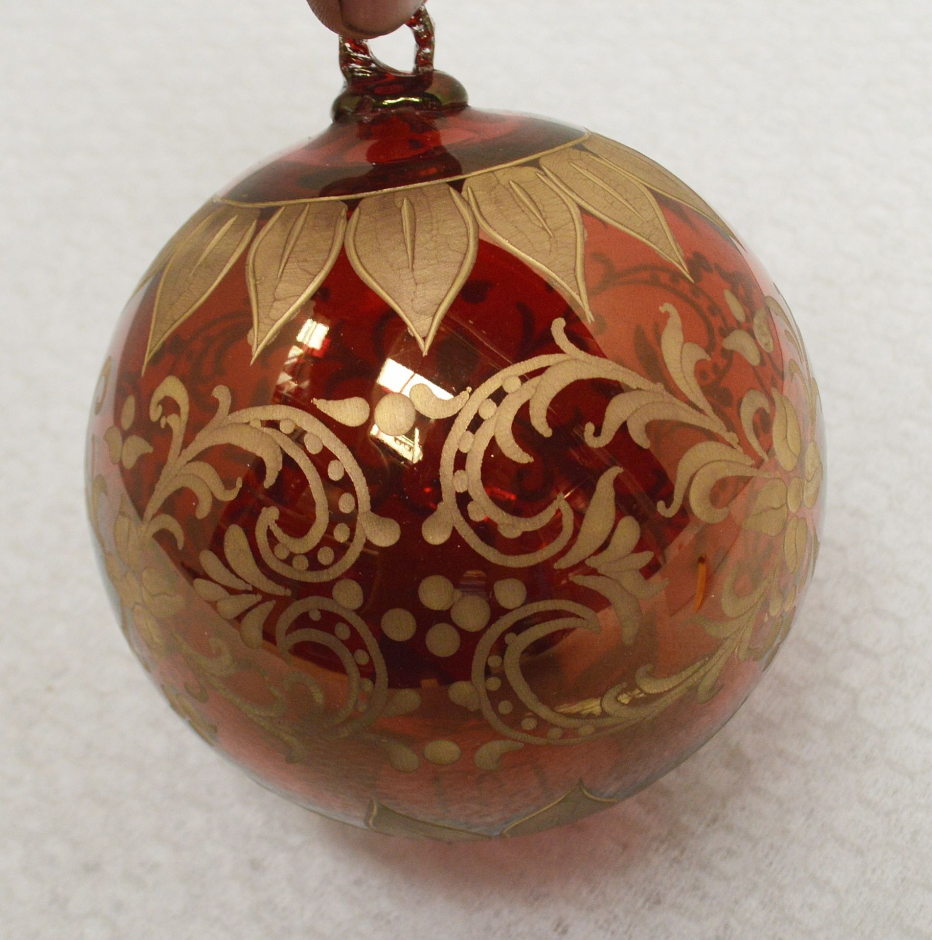 1 x BALDI 'Home Jewels' Italian Hand-crafted Artisan Christmas Tree Decoration - RRP £124.00 - Image 2 of 3