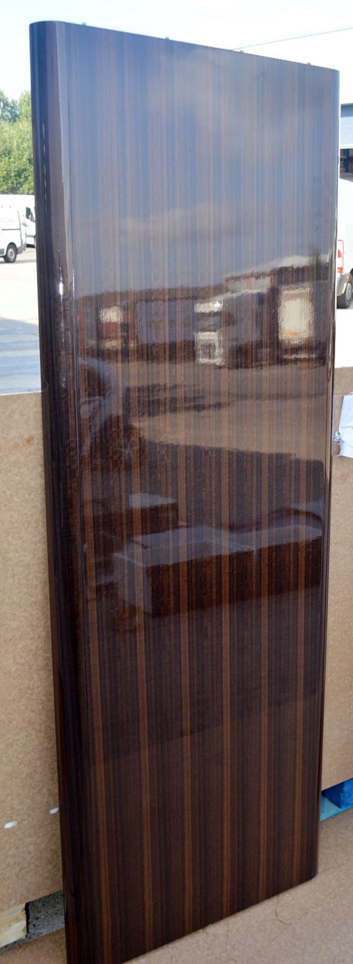 1 x FRATO Bespoke 'Siena' Wardrobe With A High Gloss Brown Wood Veneer Finish - Original RRP £18,890 - Image 4 of 21