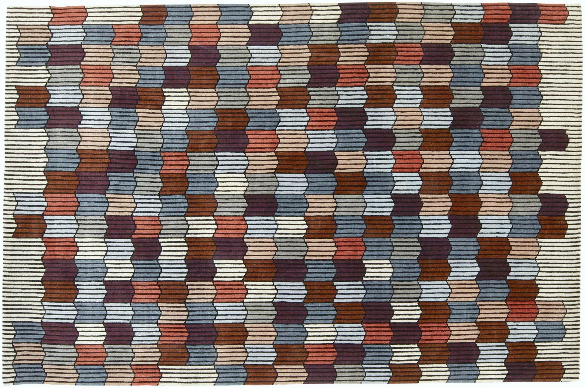 1 x LIGNE ROSET 'Mémoire d'une Trame' Designer Hand-knotted Pastel Coloured Luxury Rug - RRP £2,450 - Image 8 of 8