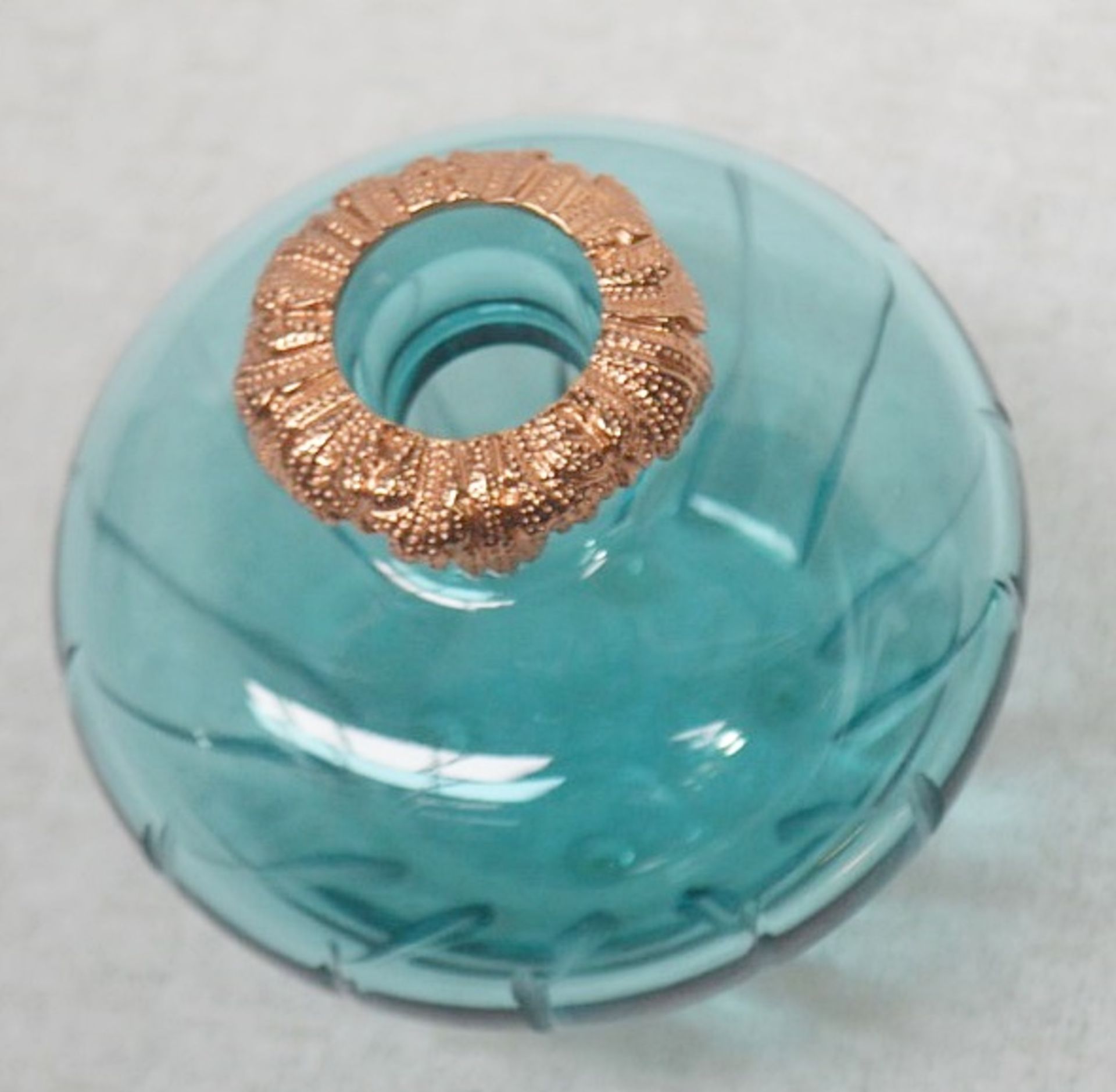 1 x BALDI 'Home Jewels' Italian Hand-crafted Artisan Ottanio Crystal Perfume Bottle & Stick - - Image 6 of 6