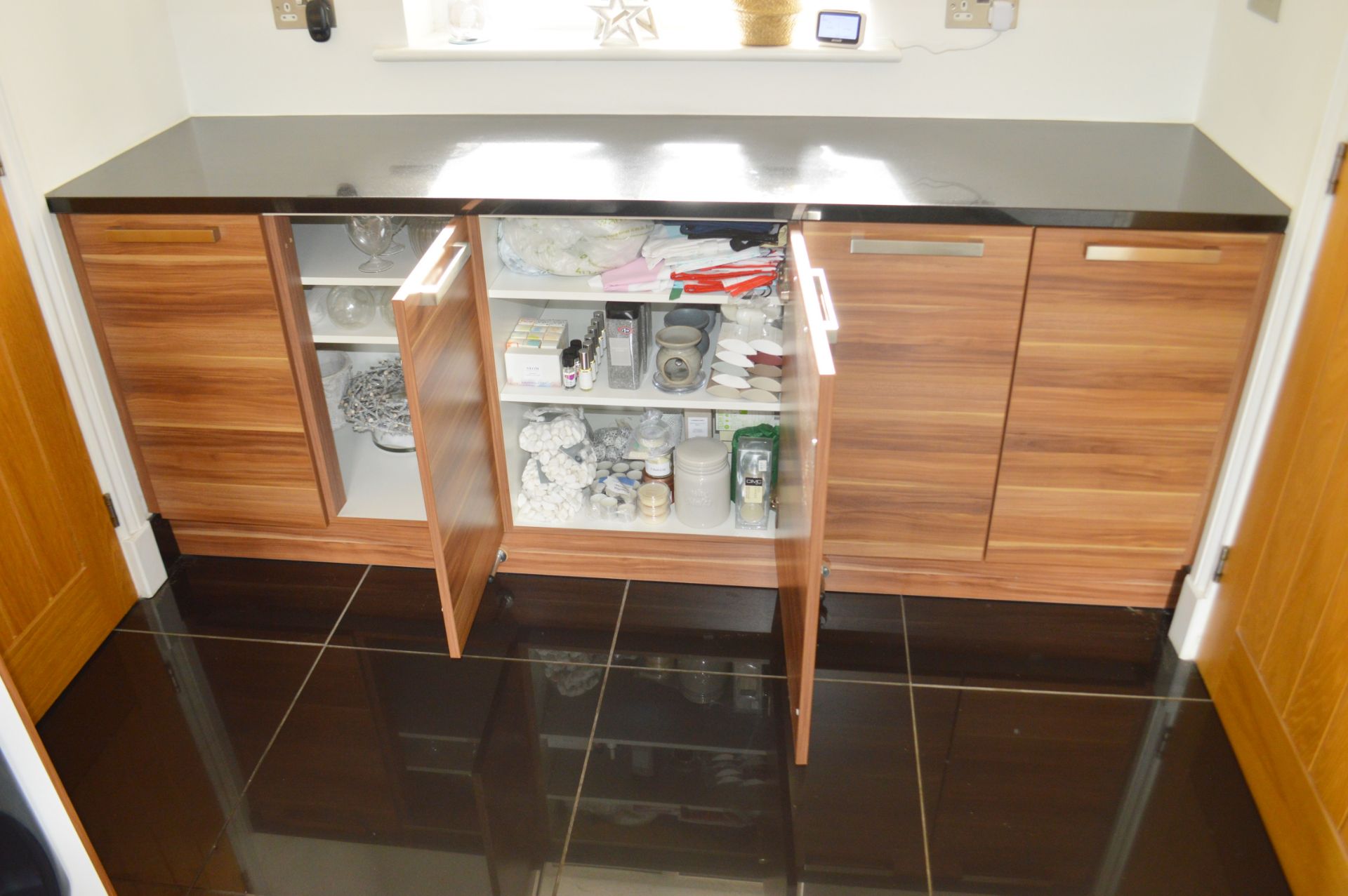 1 x Contemporary Bespoke Fitted Kitchen With Integrated Neff  Branded Appliances, Quartz Worktops - Image 7 of 52