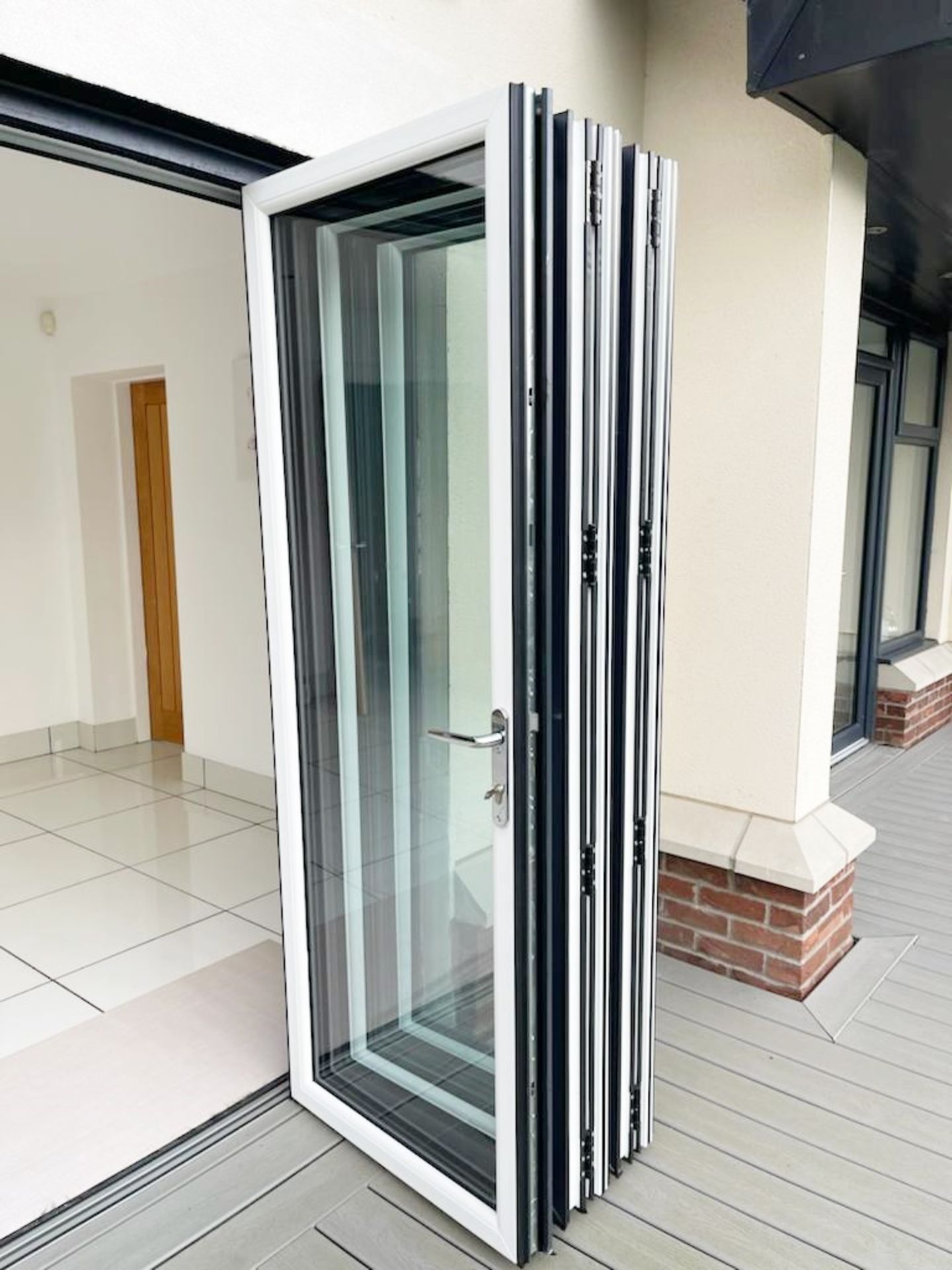 1 x Slide And Fold Bi Fold Doors Including Frames - CL685 - Location: Blackburn BB6 - NO VAT On - Image 3 of 7