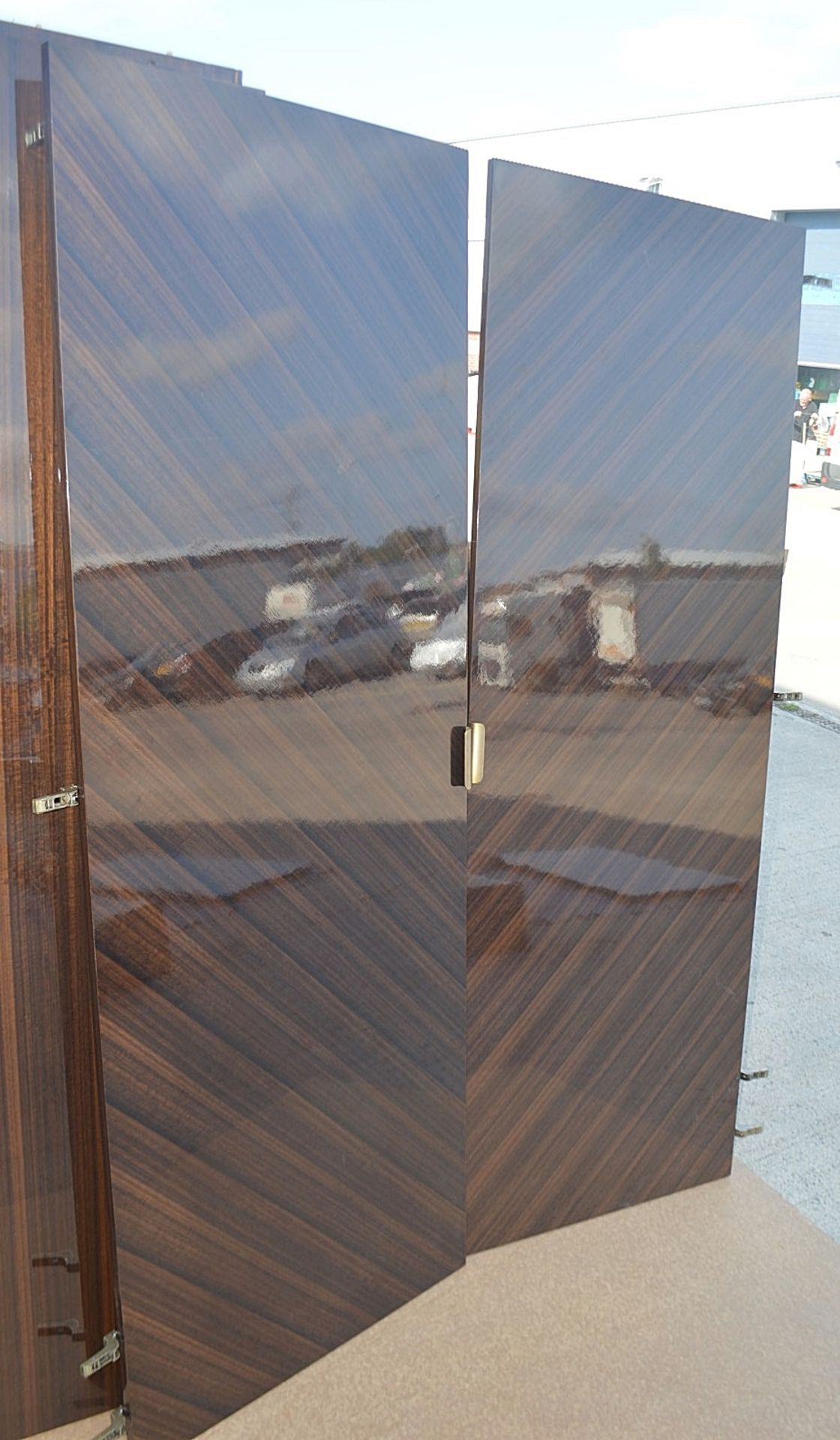 1 x FRATO Bespoke 'Siena' Wardrobe With A High Gloss Brown Wood Veneer Finish - Original RRP £18,890 - Image 21 of 21