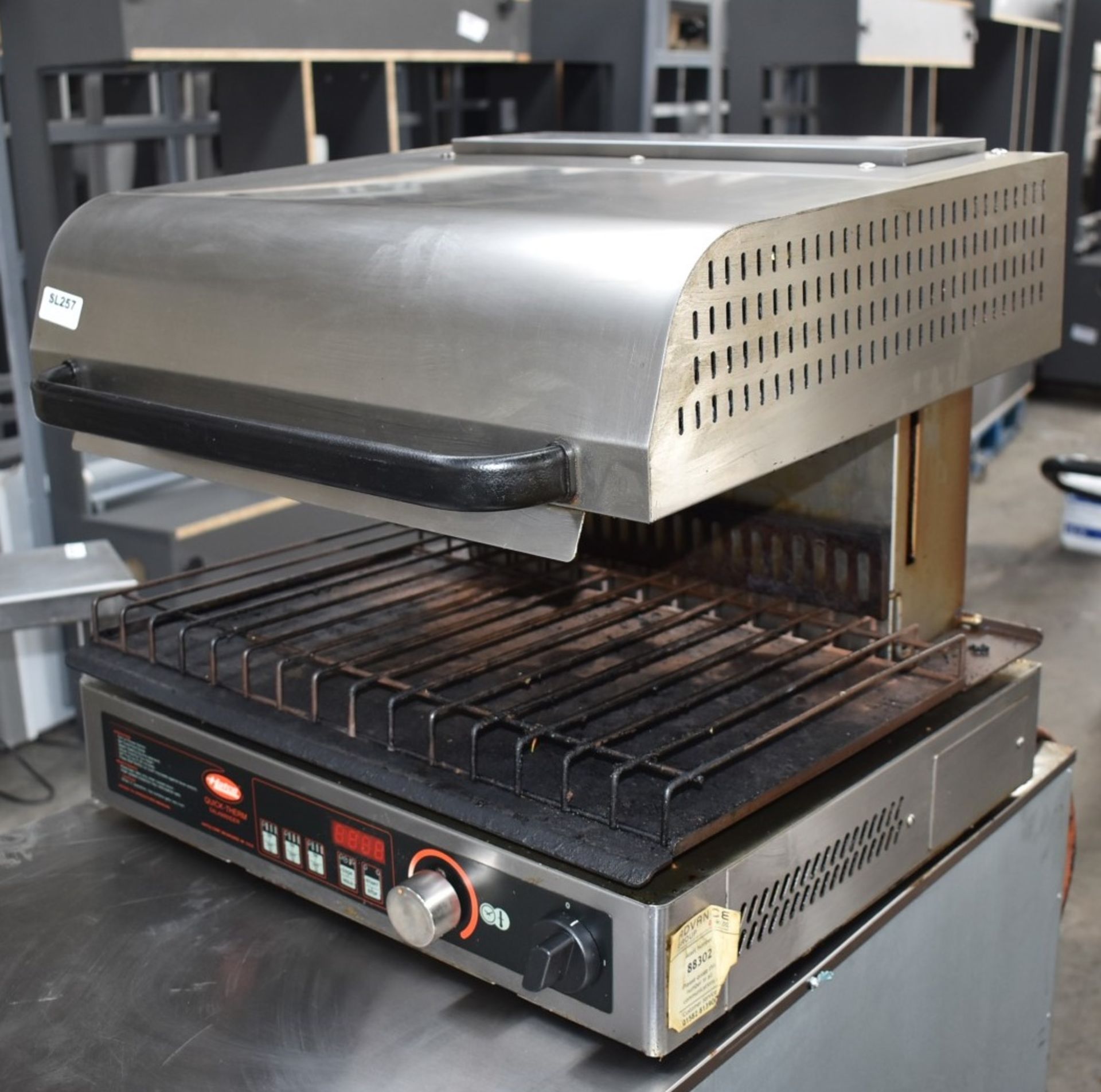 1 x Hatco Quick Therm Rise and Fall Salamander Grill - Model QTS00003  - 3 Phase - Recently
