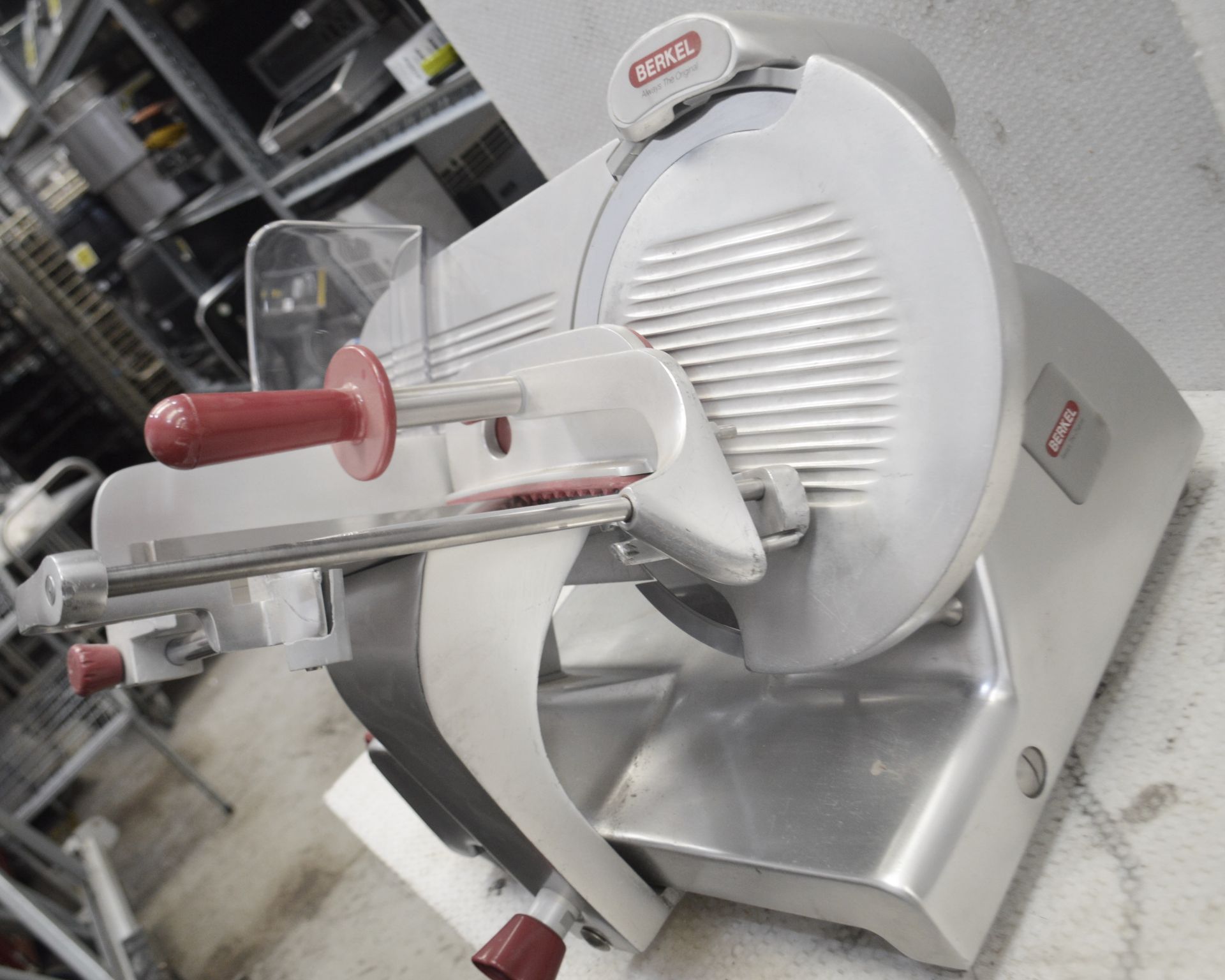 1 x Berkel 12" Commercial Cooked Meat / Bacon Slicer - 220-240v - Model BSPGL04011A0F - Approx - Image 3 of 4