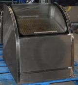 1 x Countertop Oven With Food Warmer Display - Dimensions: H63 x W55 x D56 cms - Recently Removed