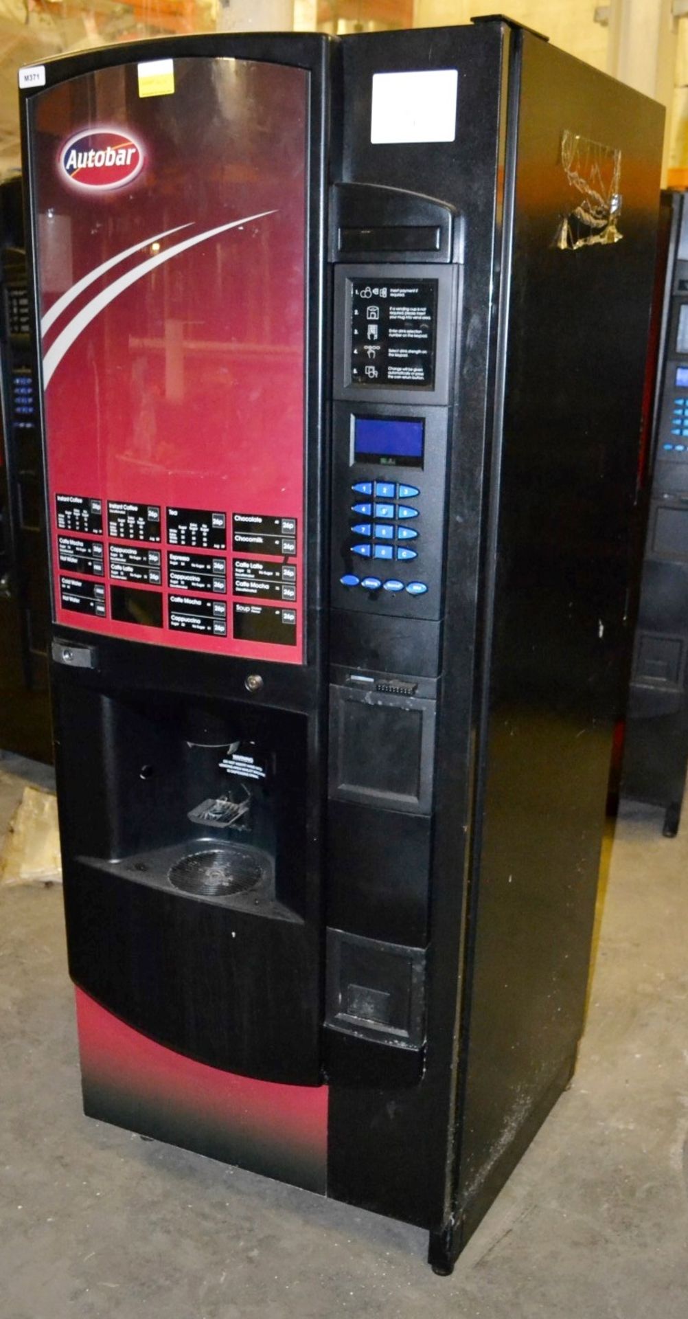 1 x Crane "Evolution" Hot Beverage Drinks Vending Machine - Year: 2009 - Recently Taken From A - Image 7 of 10