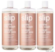 3 x 887ml Bottles Of SLIP Gentle Silk Wash - Total RRP £87.00 - Unused Shop Stock - Ref: HHW184/