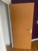 6 x Office Fire Doors 198(H) x 76cm(W) Item Is Used And Supplied As Shown In Our Warehouse