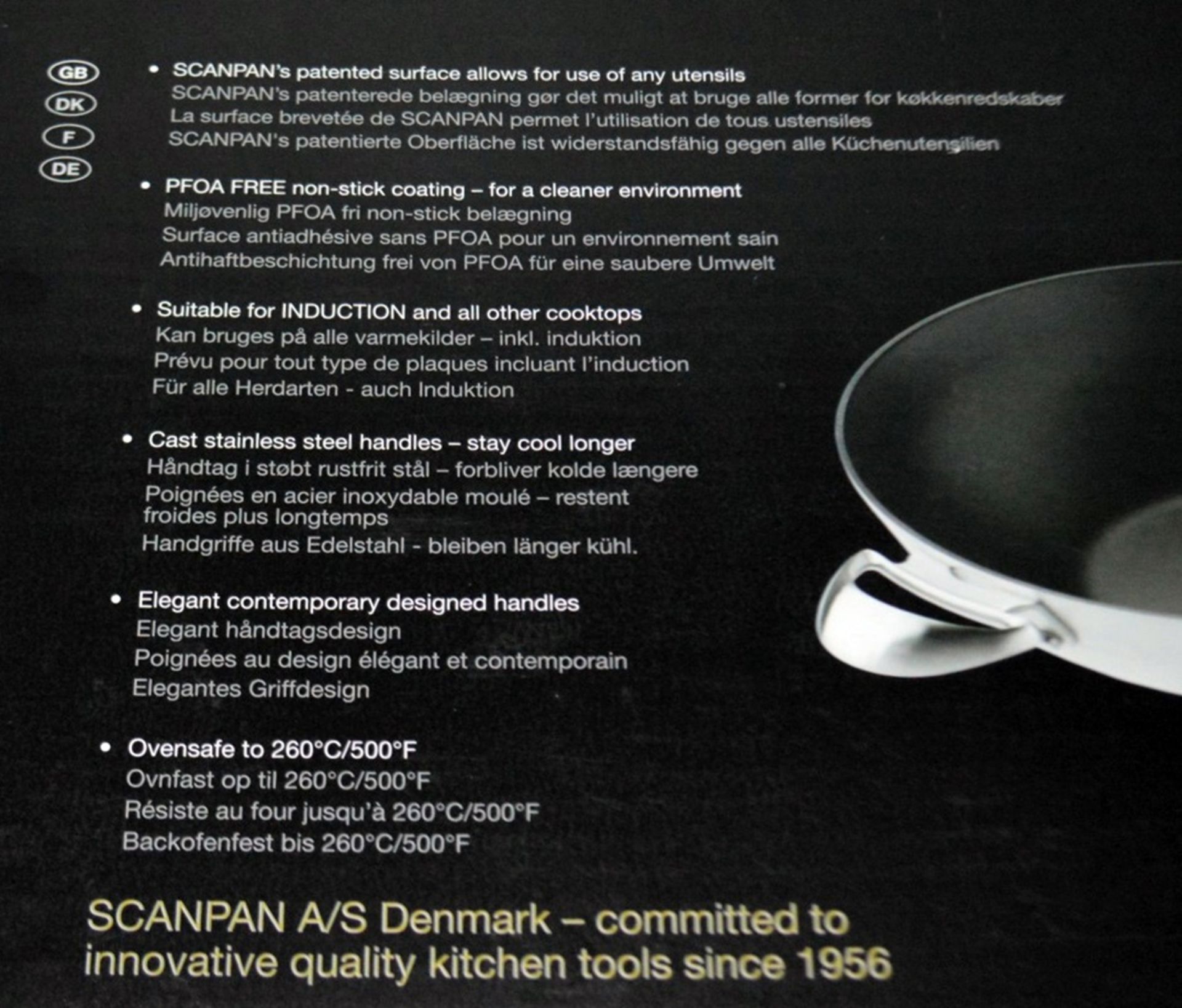 1 x SCANPAN CTX Ceramic Titanium Wok (32cm) - Original RRP £189.95 - Unused Boxed Stock - Image 6 of 12