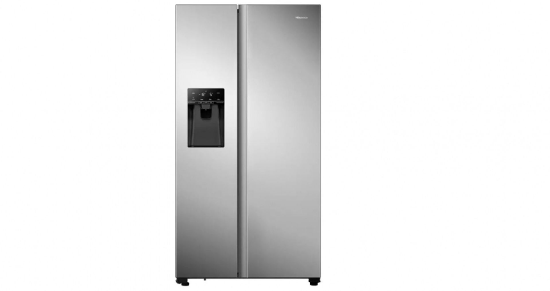 1 x HiSense Pureflat RS694/N4TCF Stainless Steel Fridge Freezer With Water and Ice Dispenser - - Image 4 of 7