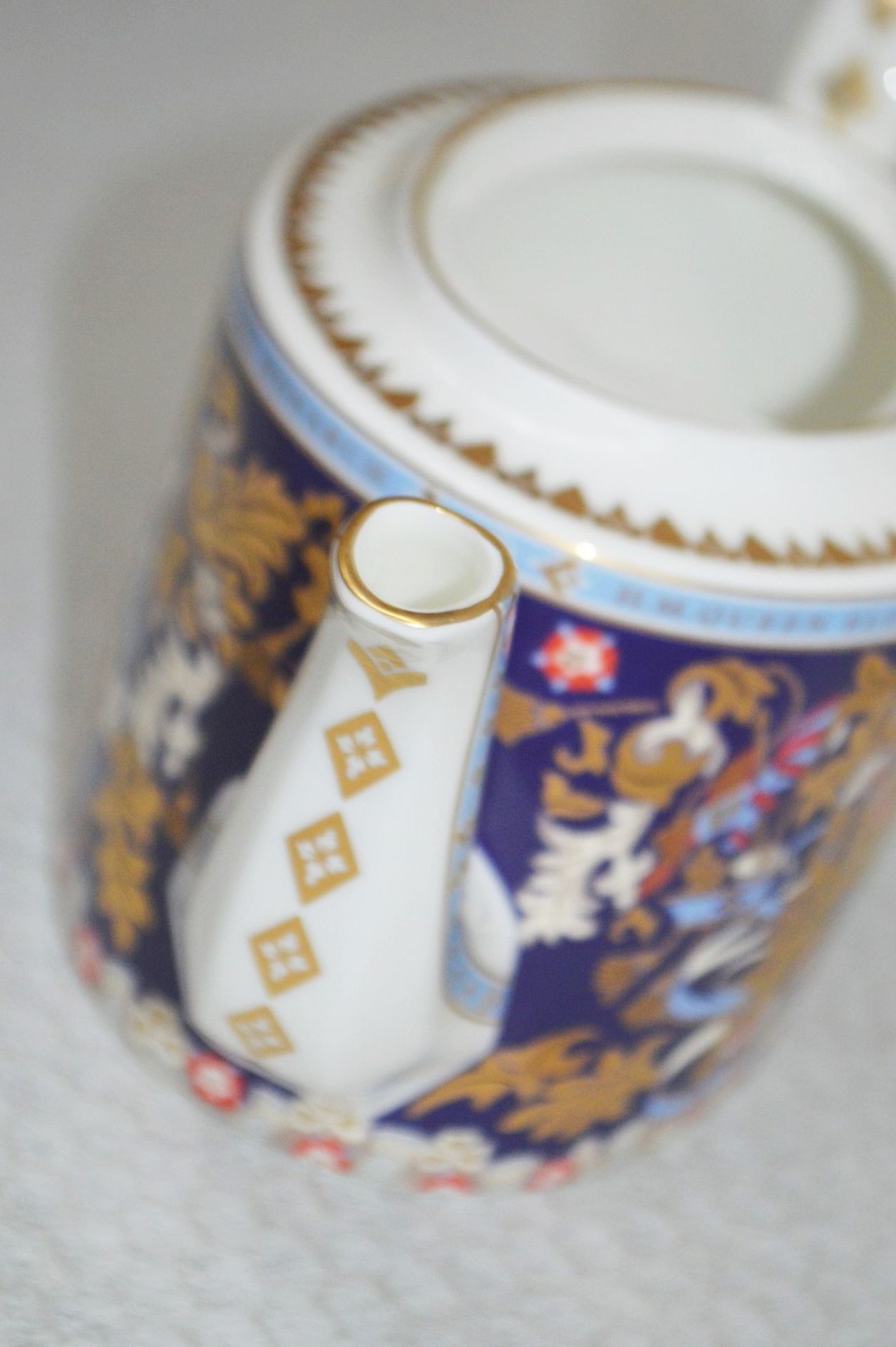 1 x Fine Bone China LRM Teapot - Made In England - Original RRP £175.00 - Image 9 of 11