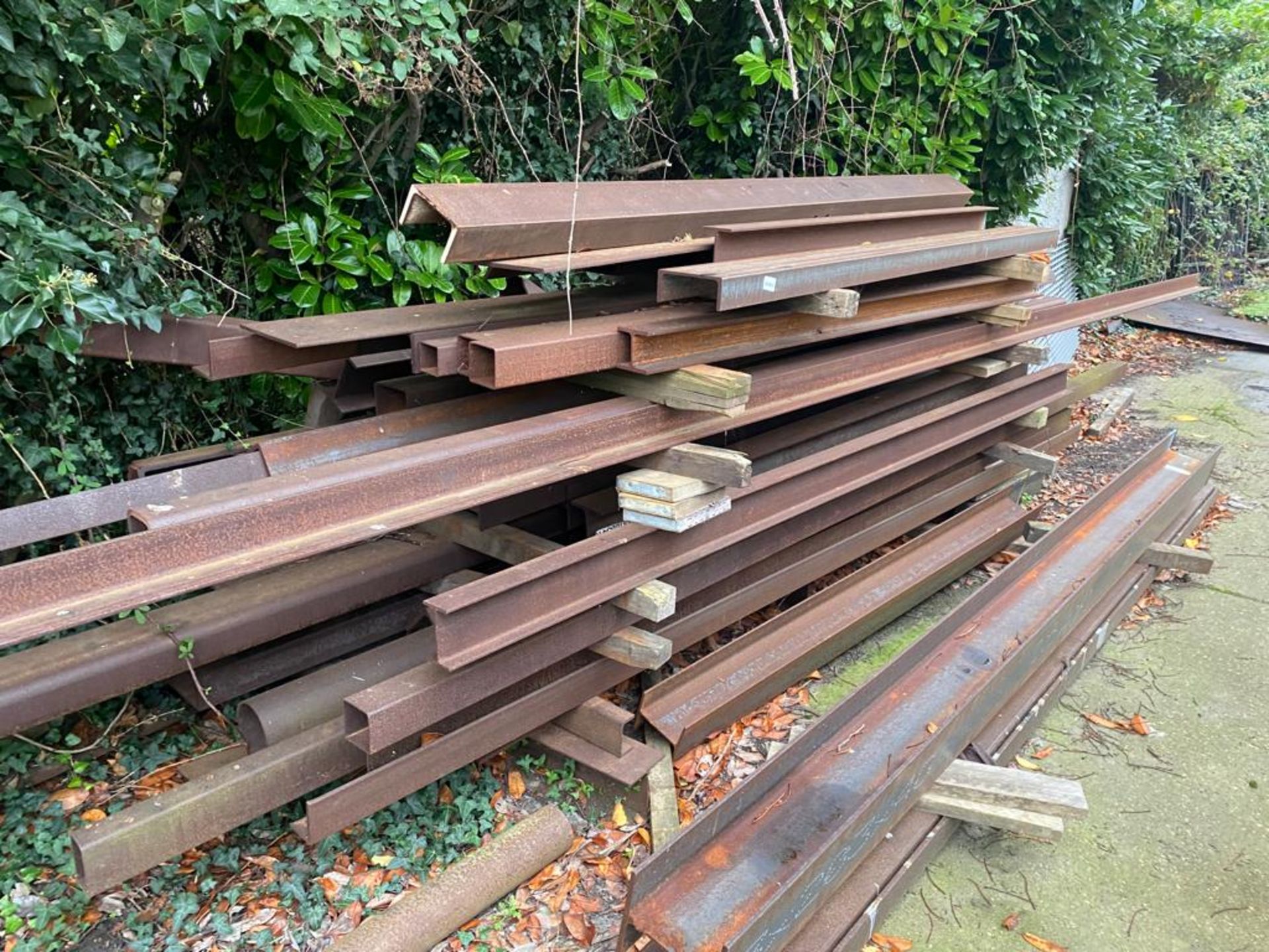 Large Quantity of Steel RSJ's, Tubing and Box Sections - Includes Various Lengths Upto 6 Meters Long - Image 6 of 6