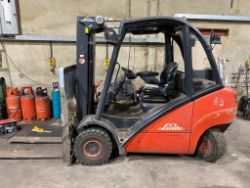 Contents of Metal Works Yard - Includes Linde H25D Diesel Forklift Truck - Ends: Wednesday the 17th November