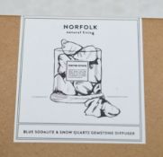 1 x Norfolk Natural Living Gemstone Diffuser - Ref: HHW54/JUL21/PAL-B - CL011 - Location: Altrincham