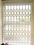 13 x Security Grilles - Retractable - To Be Removed From An Executive Office Environment - CL681 -