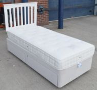1 x Single JOHN LEWIS Bed With Headboard - Preowned, From An Exclusive Property - Dimensions: W90