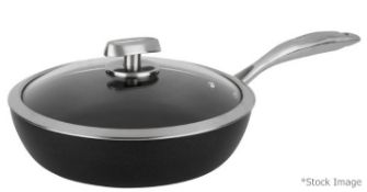 1 x Pro IQ Saute Pan with Lid (26cm) - Original RRP £179.95 - Unused Boxed Stock - Ref: HHW138/