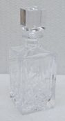 1 x Waterford 'Lismore' Square Crystal Decanter - Original RRP £230.00 - Ref: HHW112/NOV21/GITC1 -